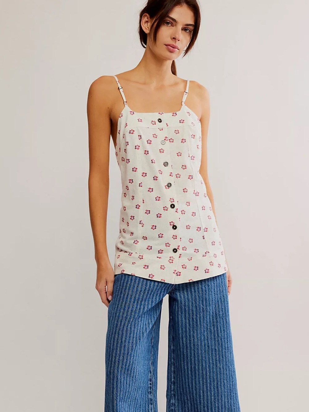 Free People Maddie Printed Tunic